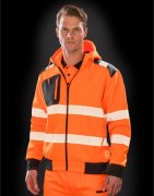 Heren Hoodie met Rits Recycled Robust R503X